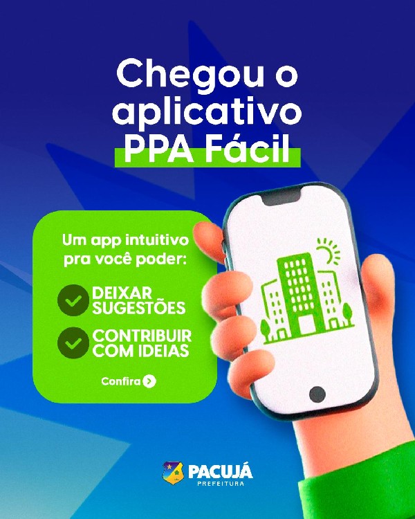 Chegou o aplicativo PPA Fácil